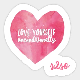 Love Yourself Sticker